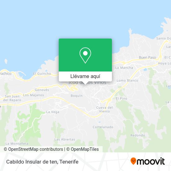 Mapa Cabildo Insular de ten