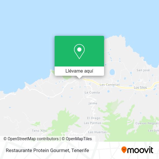 Mapa Restaurante Protein Gourmet