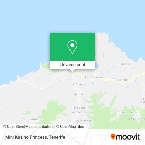Mapa Mini Kasino Princess