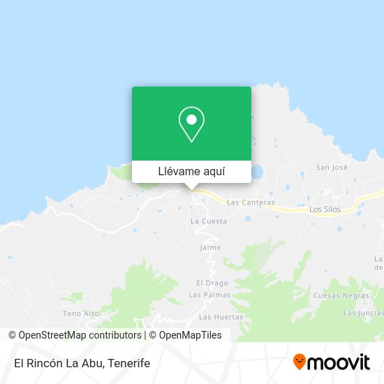 Mapa El Rincón La Abu