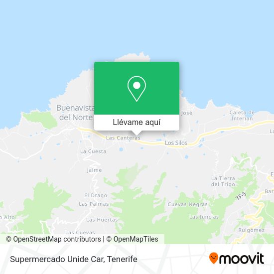 Mapa Supermercado Unide Car