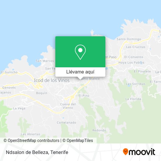 Mapa Ndsalon de Belleza
