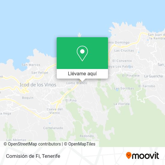 Mapa Comisión de Fi