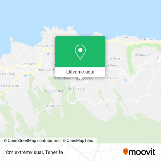 Mapa Cmlextremvisual