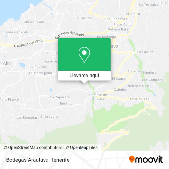 Mapa Bodegas Arautava