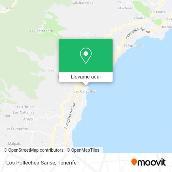 Mapa Los Pollechea Sanse