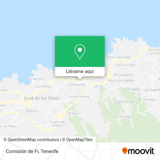 Mapa Comisión de Fi
