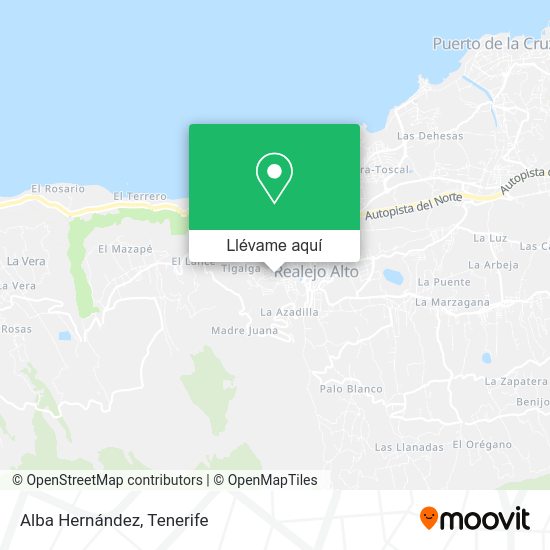 Mapa Alba Hernández