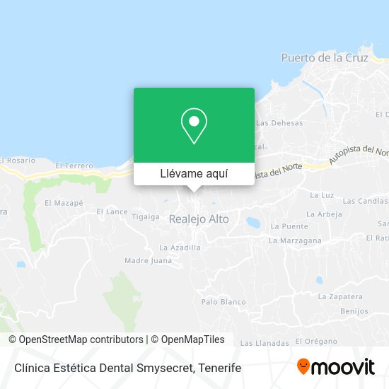 Mapa Clínica Estética Dental Smysecret