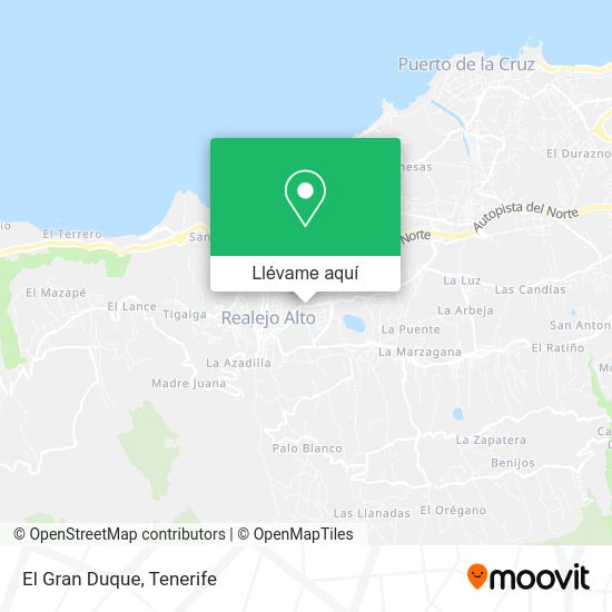Mapa El Gran Duque