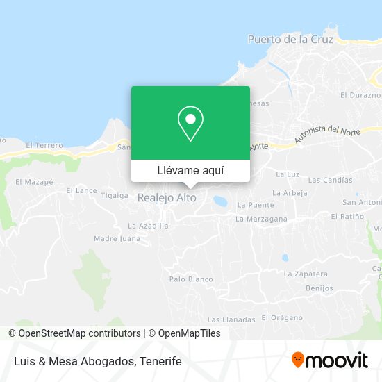 Mapa Luis & Mesa Abogados