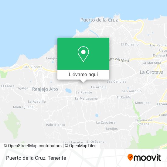 Mapa Puerto de la Cruz