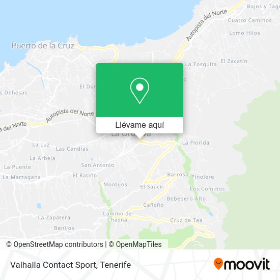 Mapa Valhalla Contact Sport