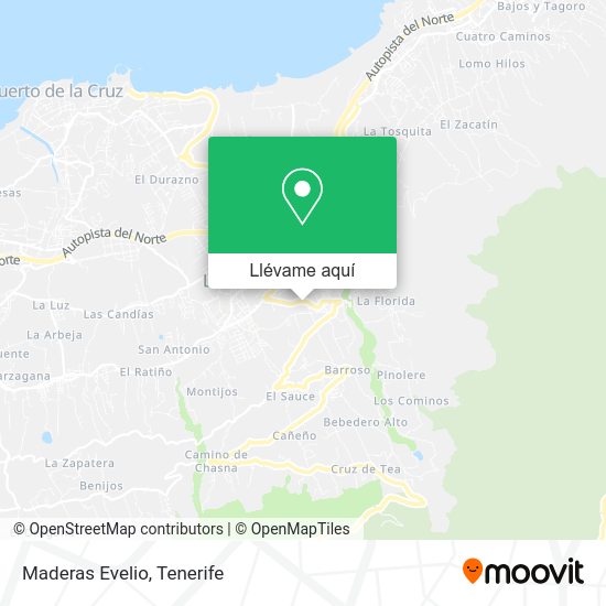 Mapa Maderas Evelio