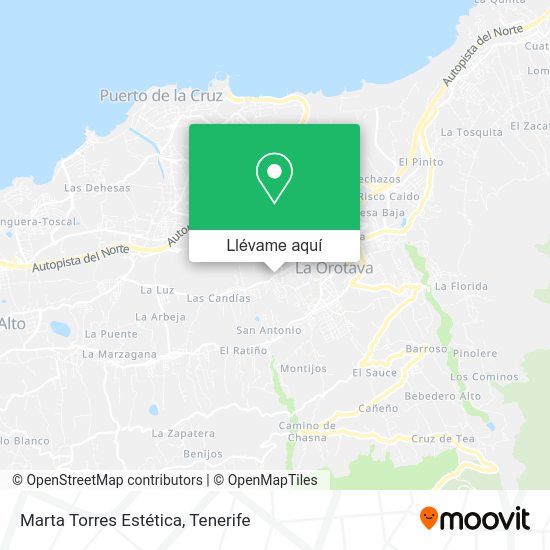 Mapa Marta Torres Estética