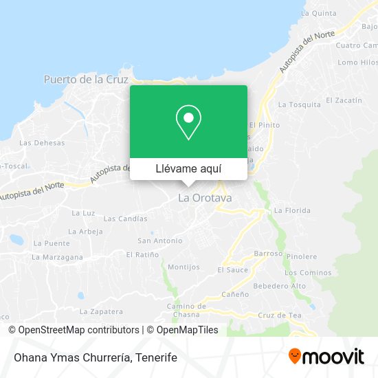 Mapa Ohana Ymas Churrería