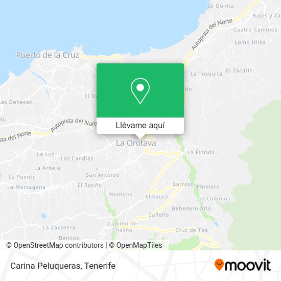 Mapa Carina Peluqueras