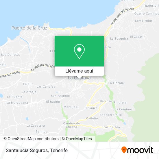 Mapa Santalucía Seguros