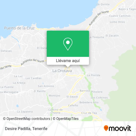 Mapa Desire Padilla