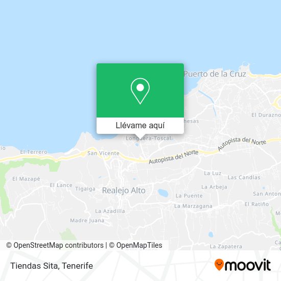 Mapa Tiendas Sita