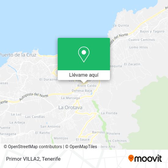 Mapa Primor VILLA2