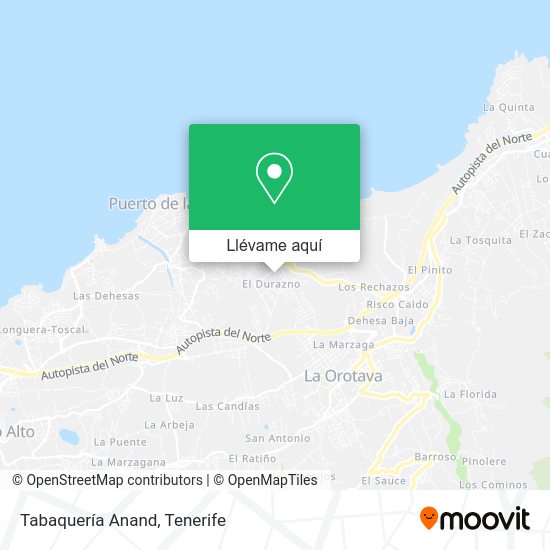 Mapa Tabaquería Anand