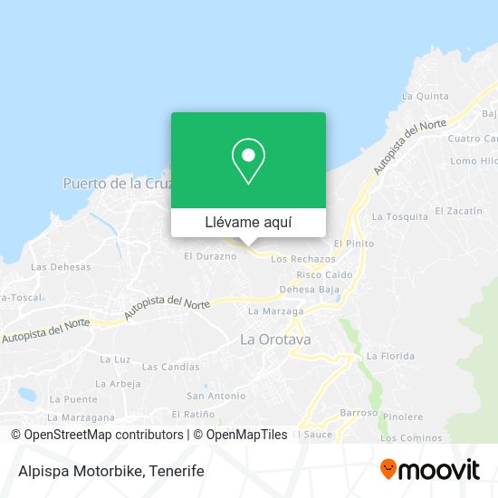 Mapa Alpispa Motorbike
