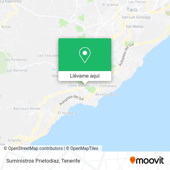 Mapa Suministros Prietodíaz