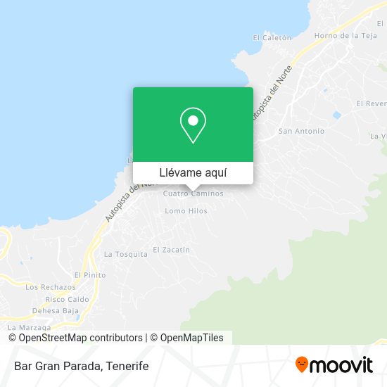 Mapa Bar Gran Parada