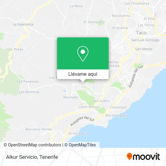 Mapa Alkur Servicio