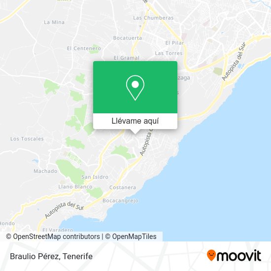 Mapa Braulio Pérez