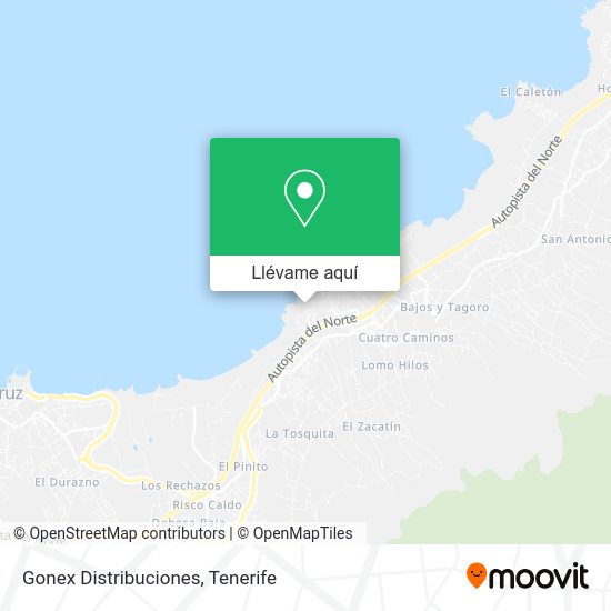 Mapa Gonex Distribuciones