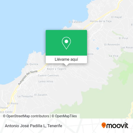 Mapa Antonio José Padilla L
