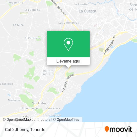 Mapa Café Jhonny