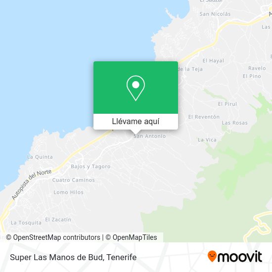 Mapa Super Las Manos de Bud