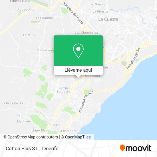 Mapa Cotton Plus S L