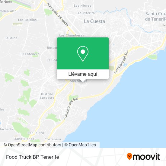 Mapa Food Truck BP