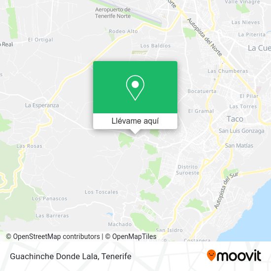 Mapa Guachinche Donde Lala