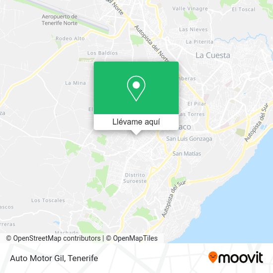 Mapa Auto Motor Gil