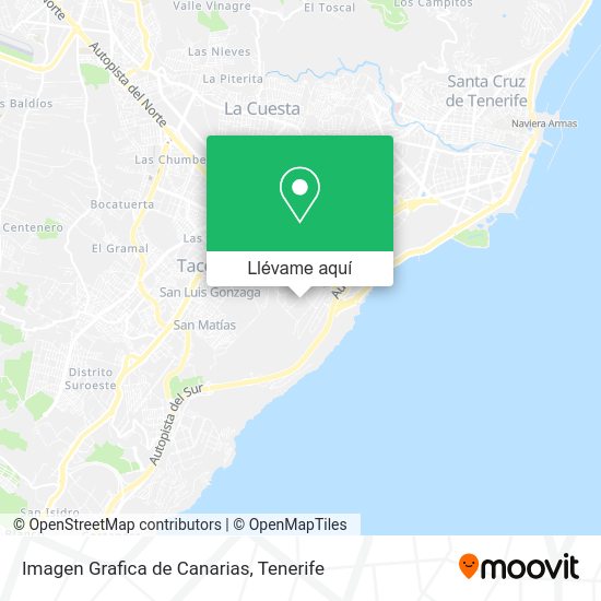 Mapa Imagen Grafica de Canarias