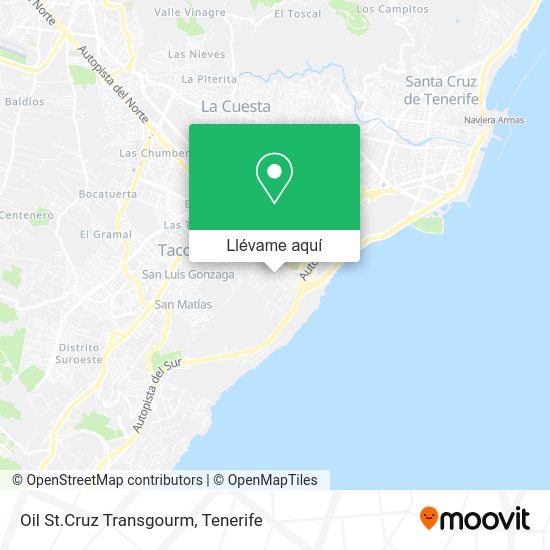 Mapa Oil St.Cruz Transgourm