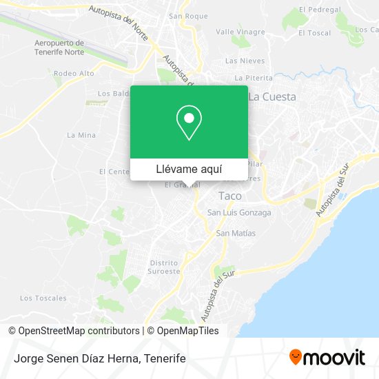 Mapa Jorge Senen Díaz Herna