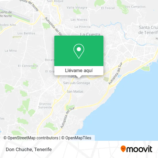Mapa Don Chuche