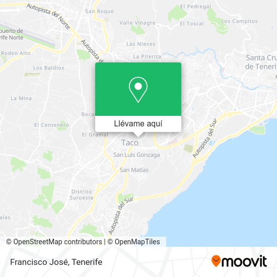 Mapa Francisco José