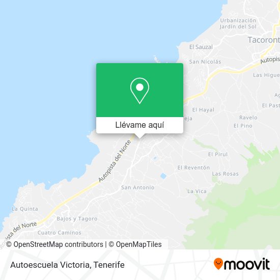 Mapa Autoescuela Victoria