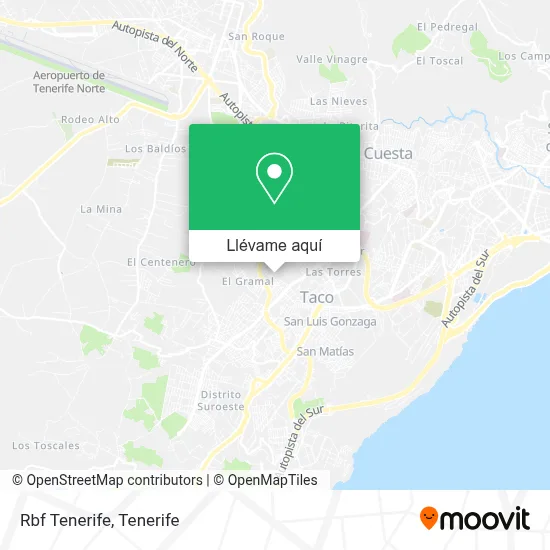 Mapa Rbf Tenerife
