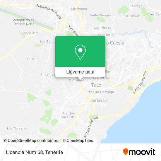 Mapa Licencia Num 68