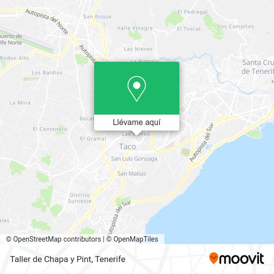 Mapa Taller de Chapa y Pint