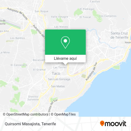Mapa Quirsomi Masajista