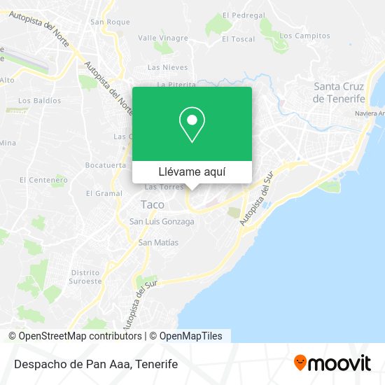Mapa Despacho de Pan Aaa
